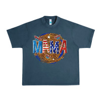Midnight Navy 4th of july mama Urban Heavy Tee - texasbilliewilder