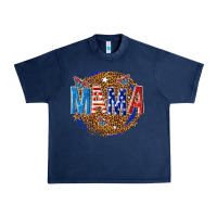 Navy 4th of july mama Urban Heavy Tee - texasbilliewilder