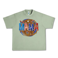 Oil Green 4th of july mama Urban Heavy Tee - texasbilliewilder