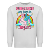Dove Grey unicorns are born in august Premium Sweatshirt - Jasminsmagicworld