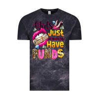 Cloud Black girls just wanna have  funds Vintage Tee - texasbilliewilder