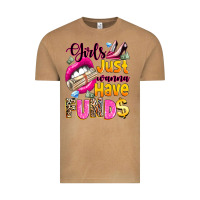 Vintage Camel girls just wanna have  funds Vintage Tee - texasbilliewilder