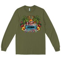 Army Green summer Long Sleeve Tee - SublimationCraftShop