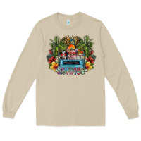 Mushroom summer Long Sleeve Tee - SublimationCraftShop