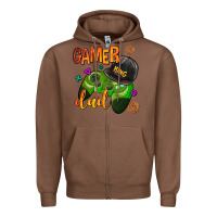 Chestnut gamer dad Zipper Hoodie - AdoDesignShop