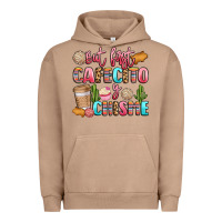 Pigment Burro but first cafecito y chisme Urban Hoodie - LillyAllenDesigns