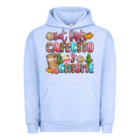 Pigment Grape Ice but first cafecito y chisme Urban Hoodie - LillyAllenDesigns