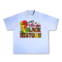 Grape Ice we are black history Urban Heavy Tee - Zillion Design Studio