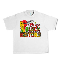 Lunar Rock we are black history Urban Heavy Tee - Zillion Design Studio