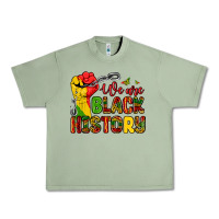 Oil Green we are black history Urban Heavy Tee - Zillion Design Studio