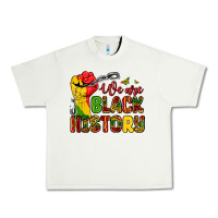 Pistachio we are black history Urban Heavy Tee - Zillion Design Studio