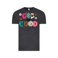 Vintage Black god is good Vintage Tee - texasbilliewilder