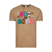 Vintage Coffee god is good Vintage Tee - texasbilliewilder