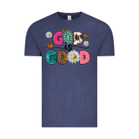 Vintage Denim god is good Vintage Tee - texasbilliewilder