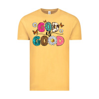Vintage Mustard god is good Vintage Tee - texasbilliewilder