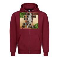 Burgundy fathers day Zipper Hoodie - AdoDesignShop