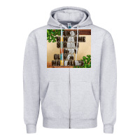 Heather Grey fathers day Zipper Hoodie - AdoDesignShop