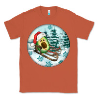 Copper Slide Avocado Classic Tee - FaDigitalArtStudio