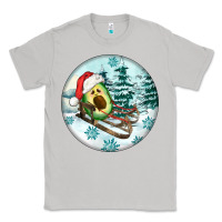Moon Dust Slide Avocado Classic Tee - FaDigitalArtStudio
