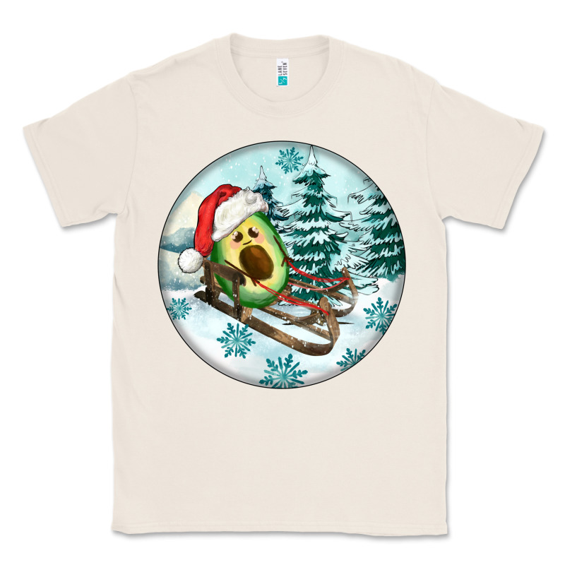 Slide Avocado Classic Tee by FaDigitalArtStudio | Teevron