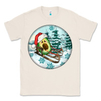 Natural Slide Avocado Classic Tee - FaDigitalArtStudio