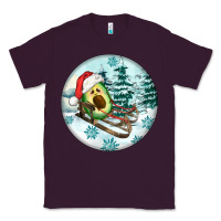Plum Slide Avocado Classic Tee - FaDigitalArtStudio