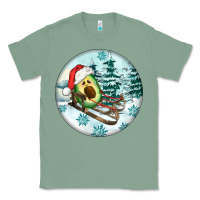 Sage Slide Avocado Classic Tee - FaDigitalArtStudio