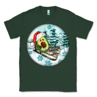Sports Green Slide Avocado Classic Tee - FaDigitalArtStudio