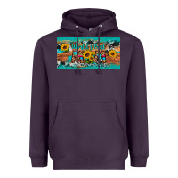 Plum world's best mom sunflower license plate Heavyweight Hoodie - Artiststas