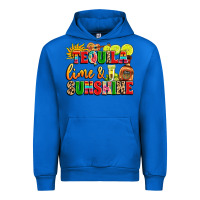 Cobalt tequila lime and sunshine Urban Hoodie - LillyAllenDesigns
