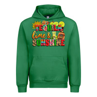 Emerald tequila lime and sunshine Urban Hoodie - LillyAllenDesigns