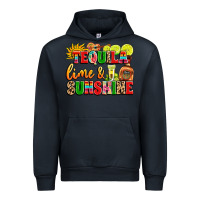 Navy tequila lime and sunshine Urban Hoodie - LillyAllenDesigns