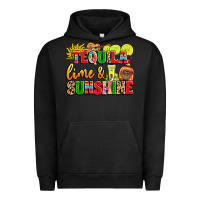 Pigment Black tequila lime and sunshine Urban Hoodie - LillyAllenDesigns