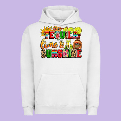 Tequila Lime And Sunshine Urban Hoodie Designed By Lillyallendesigns