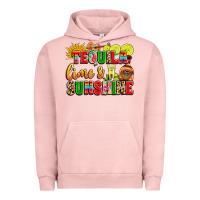 Pigment Salmon tequila lime and sunshine Urban Hoodie - LillyAllenDesigns