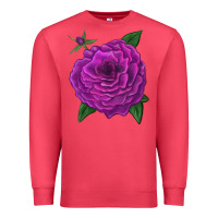 Cardinal Celestial Rose Premium Sweatshirt - LillyAllenDesigns