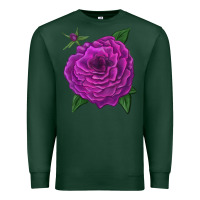 Sports Green Celestial Rose Premium Sweatshirt - LillyAllenDesigns