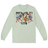 Matcha Party like its 1776 4th of july Long Sleeve Tee - CowGirlArtShop