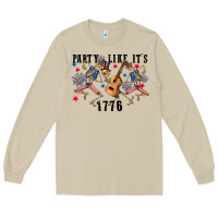 Mushroom Party like its 1776 4th of july Long Sleeve Tee - CowGirlArtShop
