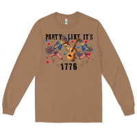 Toasted Coconut Party like its 1776 4th of july Long Sleeve Tee - CowGirlArtShop