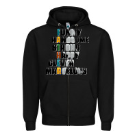 Black father words Zipper Hoodie - AdoDesignShop