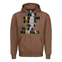 Chestnut father words Zipper Hoodie - AdoDesignShop