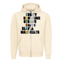 Sandshell father words Zipper Hoodie - AdoDesignShop