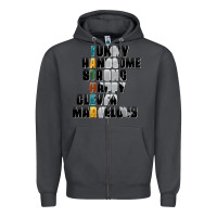 Smoke father words Zipper Hoodie - AdoDesignShop