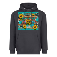 Smoke world's best mom sunflower leopard cowhide Heavyweight Hoodie - Artiststas