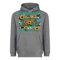 Storm world's best mom sunflower leopard cowhide Heavyweight Hoodie - Artiststas
