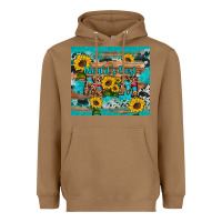 Toasted Coconut world's best mom sunflower leopard cowhide Heavyweight Hoodie - Artiststas