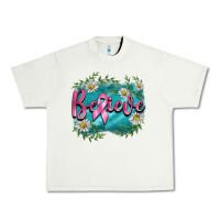 Pistachio breast cancer believe Urban Heavy Tee - BarkalooDesign