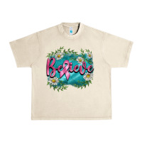 Sandshell breast cancer believe Urban Heavy Tee - BarkalooDesign