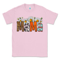 Bubblegum Pink western daisies mama Classic Tee - HRA Design Shop